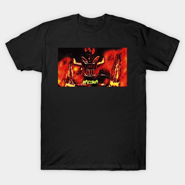 Mazinga - Shogun Warriors T-Shirt by Great Lakes Artists Group